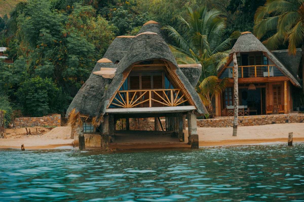 beachfront bungalow with private pool
