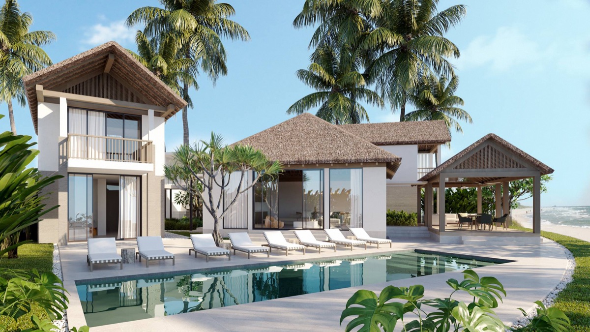 Villa en la playa de Phuket