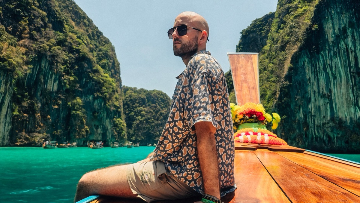 Speedboot auf Phuket Insel