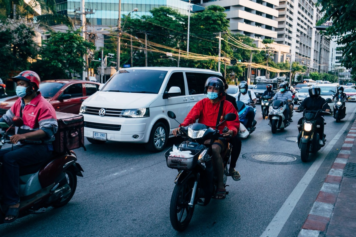 taxi de scooter em phuket