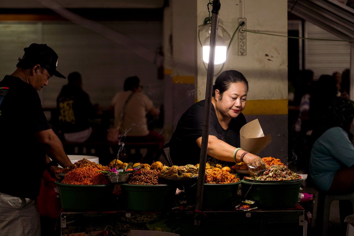 Phuket night market vendor