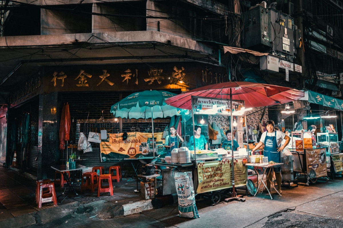 Phuket street food stall