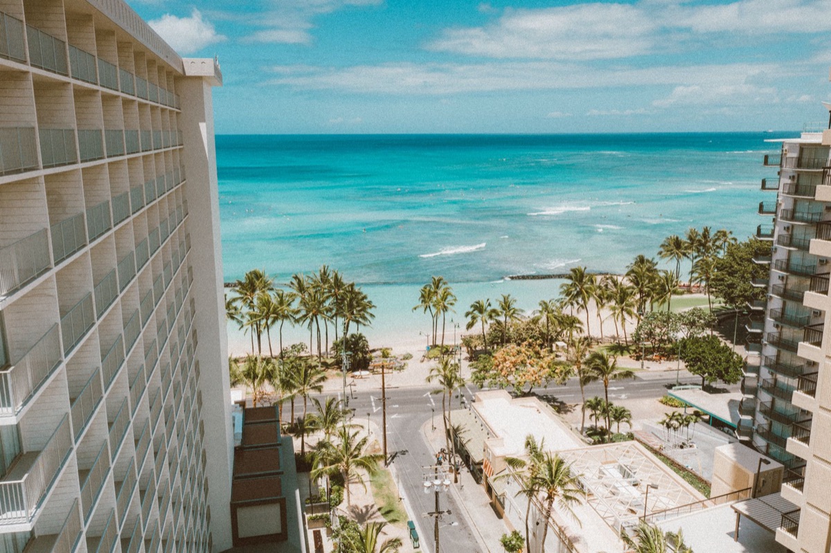 Hotel ocean view