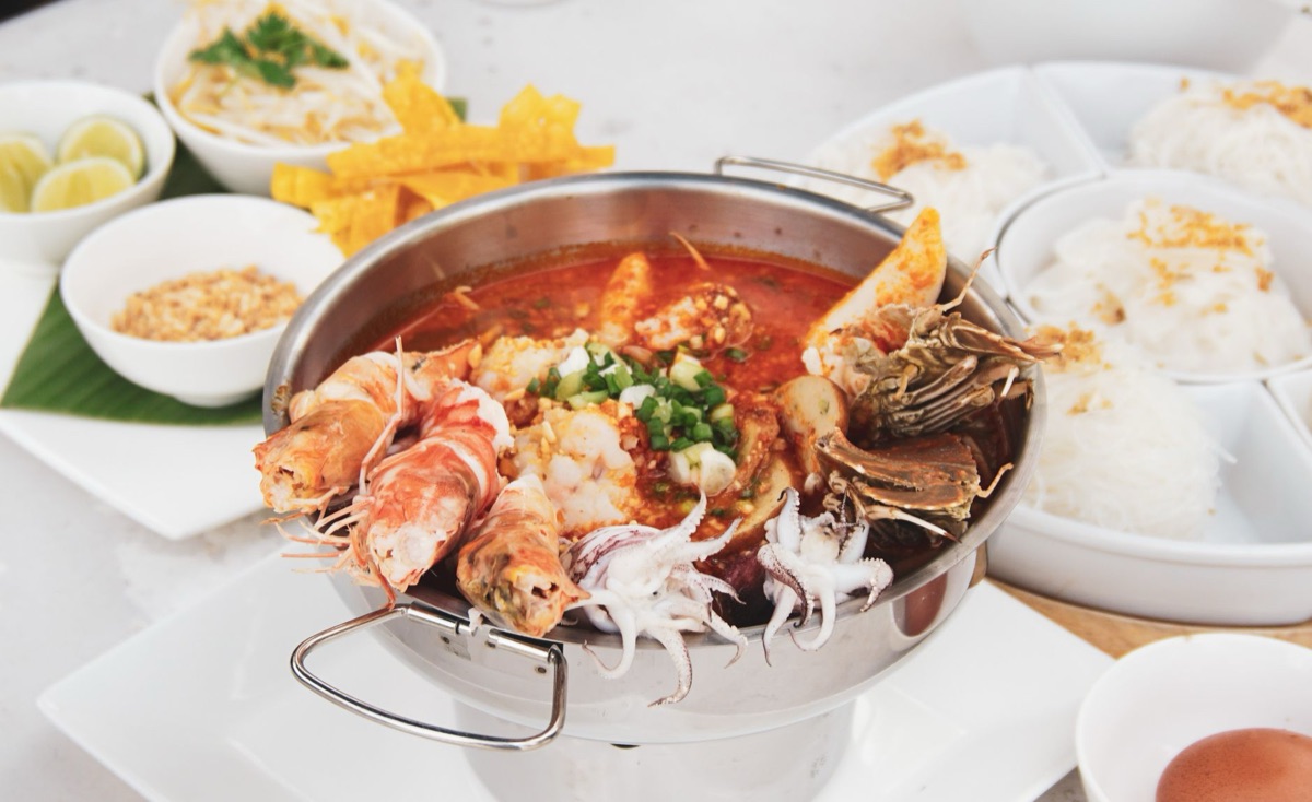 시모판 현지 음식, 리조트에서 즐기는 맛집