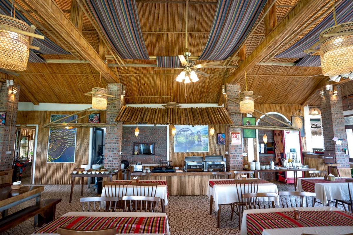 interior de restaurante em similan