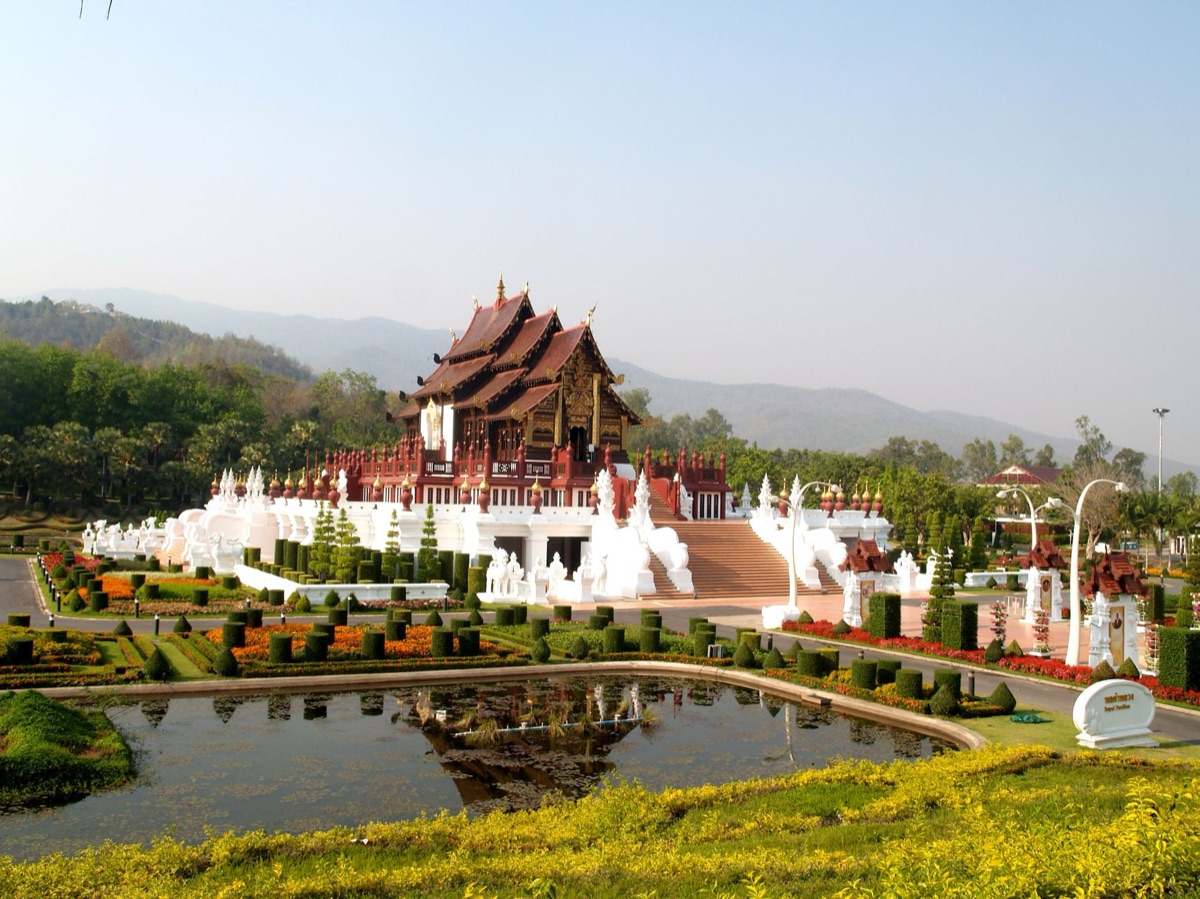 Tempio tradizionale in Thailandia