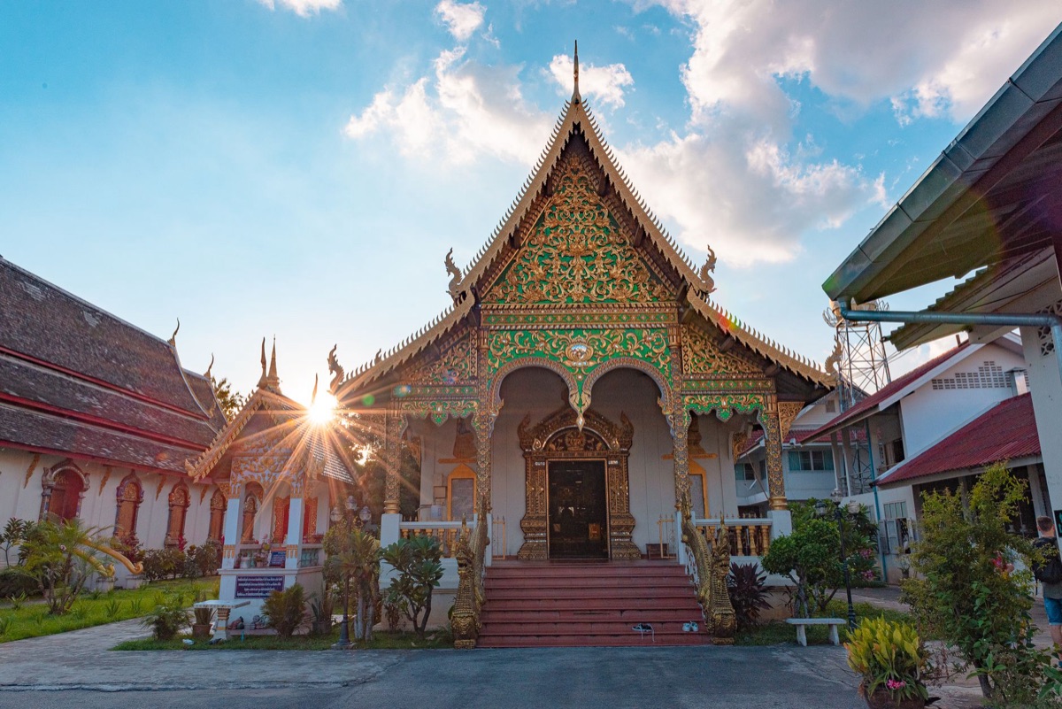 thailand temple facade
