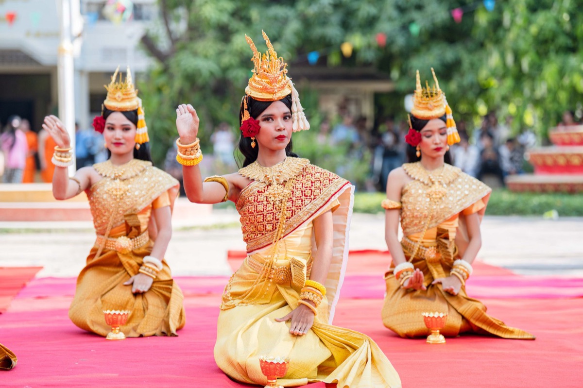 Dança tradicional tailandesa em Phuket